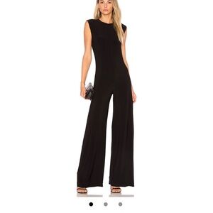 Norma Kamala Black Sleeveless Jumpsuit